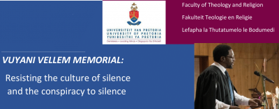 2021 VUYANI VELLEM MEMORIAL: Resisting the culture of silence and the conspiracy to silence